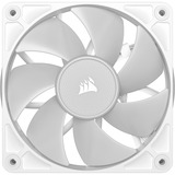 Corsair iCUE RX120 RGB Single, Ventilateur de boîtier Blanc, 4 broches PWM
