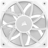 Corsair iCUE RX120 RGB Single, Ventilateur de boîtier Blanc, 4 broches PWM