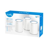 Cudy AC1200 Mesh Wi-Fi System (3-Pack), Routeur maillé Blanc