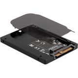 DeLOCK 2.5" Converter U.2 SFF-8639 to M.2 NVMe Key M - 7 mm, Convertisseur Noir, Key M - 7 mm