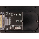 DeLOCK 2.5" Converter U.2 SFF-8639 to M.2 NVMe Key M - 7 mm, Convertisseur Noir, Key M - 7 mm