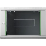 Digitus Armoire murale 483 mm, 12 UH, Armoire informatique Gris clair