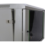 Digitus Armoire murale 483 mm, 12 UH, Armoire informatique Gris clair