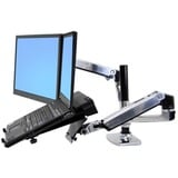Ergotron LX Dual Stacking, Support de moniteur Argent