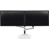 Ergotron LX double empilable, Support de moniteur Argent