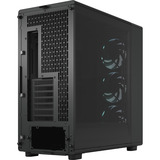 Fractal Design  boîtier midi tower Noir | 2x USB-A | 1x USB-C | RGB | Window