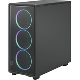 Fractal Design  boîtier midi tower Noir | 2x USB-A | 1x USB-C | RGB | Window