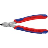 KNIPEX Super Knips électronique 78 23 125, Pinces électroniques Rouge/Bleu
