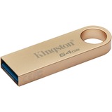 Kingston DataTraveler SE9 G3 64 Go, Clé USB Or, DTSE9G3/64GB, USB-A 3.2 (5 Gbit/s)