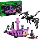 LEGO Minecraft - Le dragon et le navire de l’Ender, Jouets de construction 21264