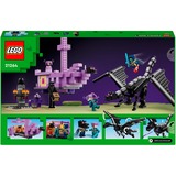 LEGO Minecraft - Le dragon et le navire de l’Ender, Jouets de construction 21264