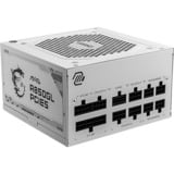 MSI MAG A850GL PCIE5 BLANC alimentation modulaire 850 watt Blanc, 1x 12V-2x6, 4x PCIe