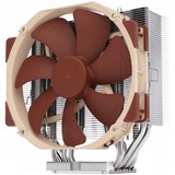 Noctua NH-U14S DX-4189 système de refroidissement d’ordinateur Processeur Refroidisseur d'air 14 cm Aluminium, Marron, Blanc, Refroidisseur CPU Refroidisseur d'air, 14 cm, 300 tr/min, 1500 tr/min, 24,6 dB, 140,2 m³/h