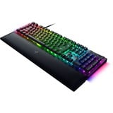 Razer BlackWidow V4 RGB clavier gaming mécanique Noir, Layout US (QWERTY), Razer certified Mechanical Green Switches, 100%