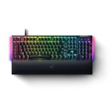 Razer BlackWidow V4 RGB clavier gaming mécanique Noir, Layout US (QWERTY), Razer certified Mechanical Green Switches, 100%
