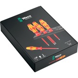 Wera 160 i/6 Jeu de tournevis Kraftform Plus Series 100 + Rack Rouge/Jaune, 6 pièces
