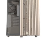 ASUS ProArt PA401 Wood Edition - Tempered Glass boîtier midi tower Beige/bois | 2x USB-A | 1x USB-C | Window