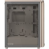 ASUS ProArt PA401 Wood Edition - Tempered Glass boîtier midi tower Beige/bois | 2x USB-A | 1x USB-C | Window