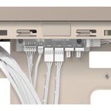 ASUS  boîtier midi tower Beige/bois | 2x USB-A | 1x USB-C | Window