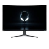Alienware AW3225QF 32" 4K Ultra HD Moniteur gaming incurvé Blanc/noir, 1x DisplayPort, 2x HDMI, 1x USB-C, 3x USB-A, 240 Hz