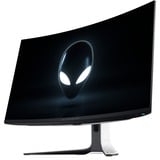 Alienware AW3225QF 32" 4K Ultra HD Moniteur gaming incurvé Blanc/noir, 1x DisplayPort, 2x HDMI, 1x USB-C, 3x USB-A, 240 Hz