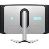 Alienware AW3225QF 32" 4K Ultra HD Moniteur gaming incurvé Blanc/noir, 1x DisplayPort, 2x HDMI, 1x USB-C, 3x USB-A, 240 Hz