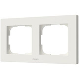 Aqara Bâti Switch H2 EU 2 groupes, Finition Blanc