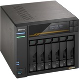 Asustor Lockerstor 6 AS6806T, NAS Noir