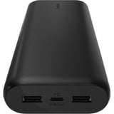 Belkin BoostCharge 20.000 mAh - 20 W, Powerbank Noir