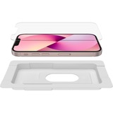 Belkin SCREENFORCE UltraGlass protection d'écran antimicrobienne pour iPhone 13 mini, Film de protection Transparent, Transparent