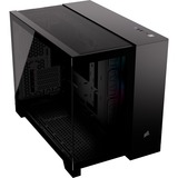 Corsair iCUE LINK 2500X RGB mini tower, boîtier pc Noir | 2x USB-A | 1x USB-C | RGB | Window