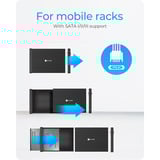 ICY BOX ICY BOX IB-525-U3, Boîtier disque dur Noir