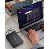 ICY BOX ICY BOX IB-525-U3, Boîtier disque dur Noir