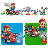 LEGO 72043, Super Mario - Mario & Standard Kart, Jouets de construction 