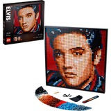 LEGO ART 31204 Elvis Presley “The King”, Jouets de construction Jeu de construction, 18 an(s), Plastique, 3445 pièce(s), 1,66 kg