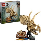 LEGO Jurassic World - Fossiles de dinosaures: Crâne de tricératops, Jouets de construction 76969