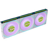 Lian Li UNI FAN SL-INF LCD FLEX 120 ventilateurs de boîtier RGB  Blanc, 3 pièces, 120 x 124 x 28 mm, PWM, contrôleur inclus