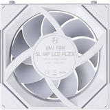 Lian Li UNI FAN SL-INF LCD FLEX 120 ventilateurs de boîtier RGB  Blanc, 3 pièces, 120 x 124 x 28 mm, PWM, contrôleur inclus