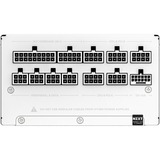 NZXT C1200 Gold ATX 3.1, 1200 Watt alimentation  Blanc, 1x connecteur de carte graphique à 16 broches, 6x PCIe, gestion des câbles