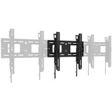 Neomounts WL35-750BL14 support mural inclinable, Montage Noir