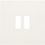 Niko Set de finition pour chargeur double USB-A, Plaque centrale Blanc