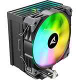 Sharkoon A40 RGB Refroidisseur CPU Noir, Connecteur de ventilateur PWM à 4 broches