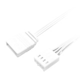 Sharkoon SHARK Blades PWM RGB ventilateur de boîtier Blanc, 120 x 120 x 25 mm