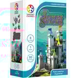 SmartGames Piles de tours, Jeu de puzzle Néerlandais, 1 joueur, 8 ans et plus