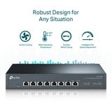 TP-Link TL-SX1008 commutateur réseau Non-géré 10G Ethernet (100/1000/10000) 1U Noir, Switch Noir, Non-géré, 10G Ethernet (100/1000/10000), Grille de montage, 1U
