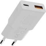 Xtorm 33W Go2 SlimLine chargeur Blanc, 1x USB-C, 1x USB-A