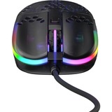 Xtrfy MZ1 - Zy's Rail, Souris gaming Noir, LED RGB
