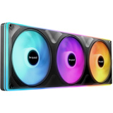 be quiet! Light Wings Pro IO 420mm ventilateurs de boîtier RGB  Noir, 3 pièces, 420 x 140 x 28 mm