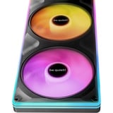 be quiet! Light Wings Pro IO 420mm ventilateurs de boîtier RGB  Noir, 3 pièces, 420 x 140 x 28 mm