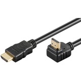 goobay 2m HDMI câble HDMI HDMI Type A (Standard) Noir Noir, 2 m, HDMI Type A (Standard), HDMI Type A (Standard), Noir